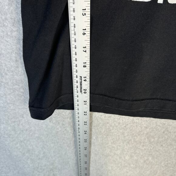 Vintage Y2K Radiohead Rare Kid A Concert Shirt Black Large Band Logo Graphic Tee - Picture 8 of 10